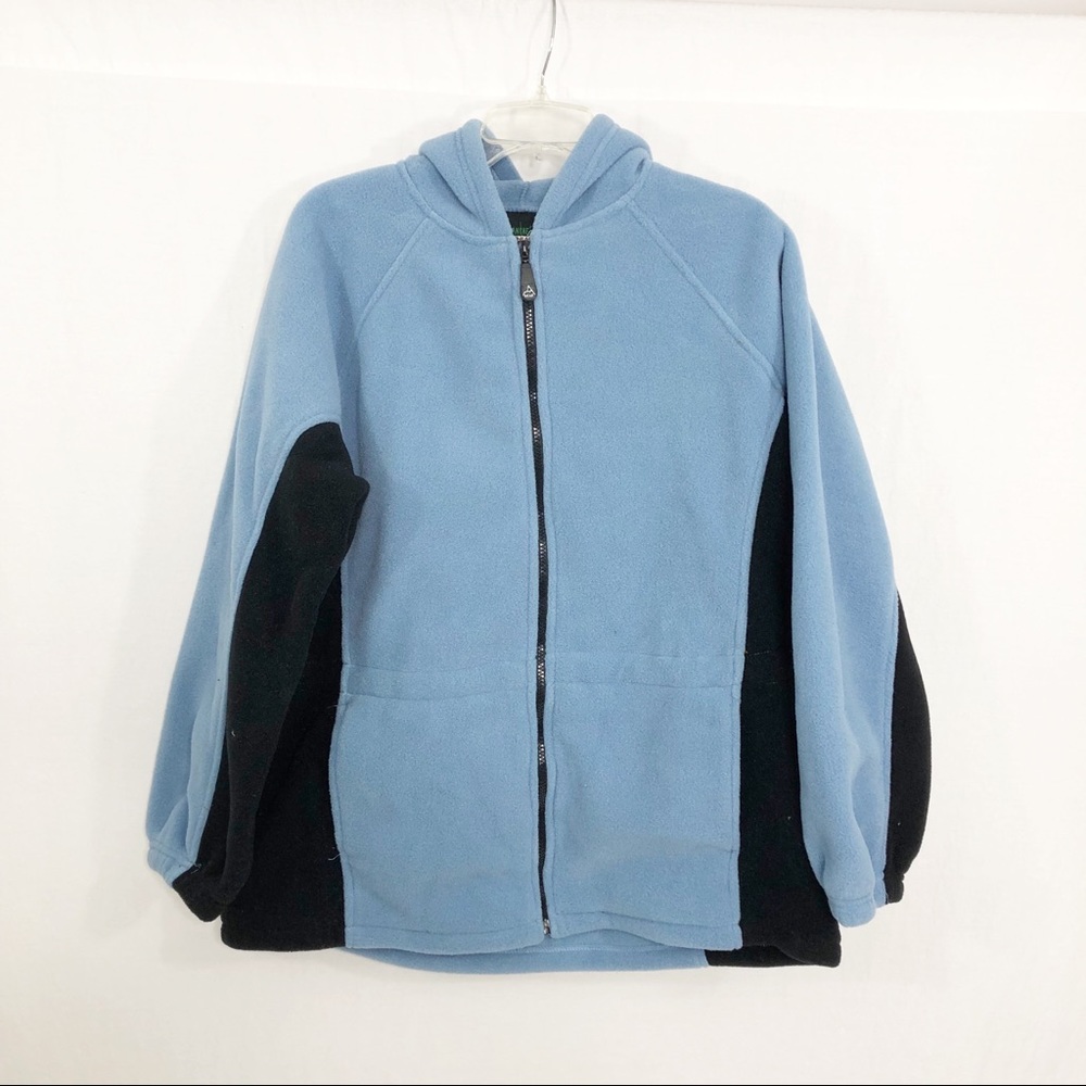 NEW Avalanche Performance Vintage Hooded Zip Up Polar Fleece Jacket, Size XL